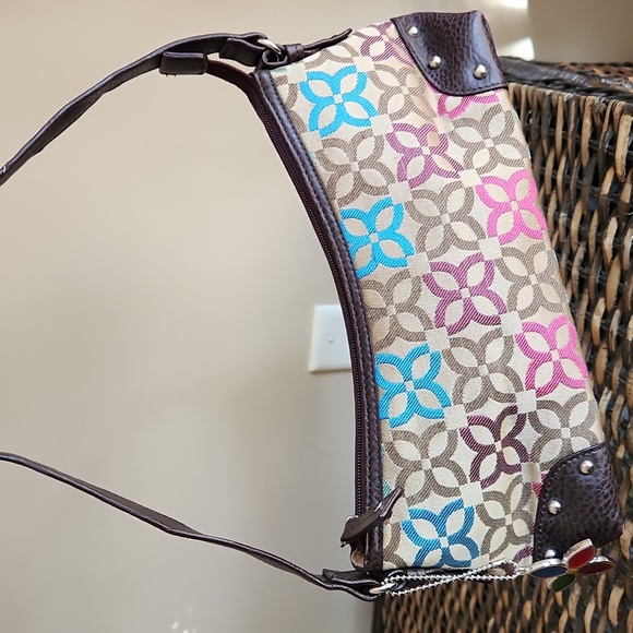 Relic small purse multicolored with floral Relic purse charm - Picture 3 of 11